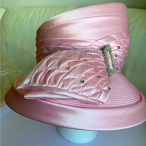 Church Hat - Baby Pink